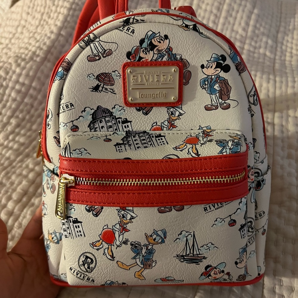 Walt Disney World Parks Riviera Resort Loungefly Backpack